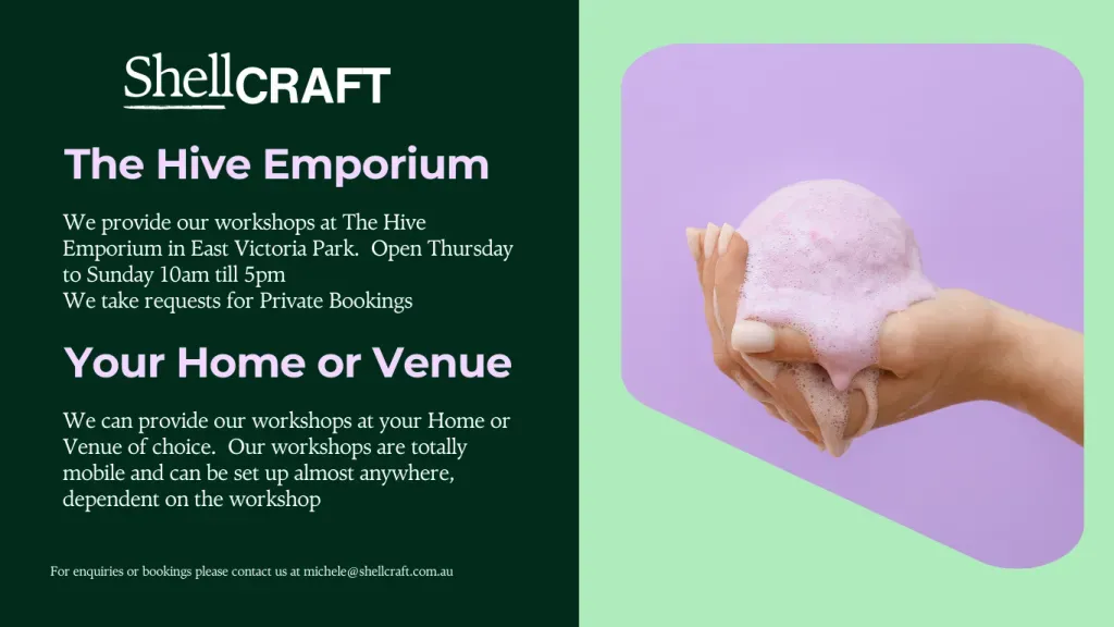 Bath Bomb Shell Craft